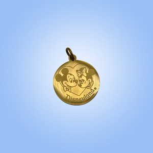 Mr. & Mrs. Mouse Button Charm