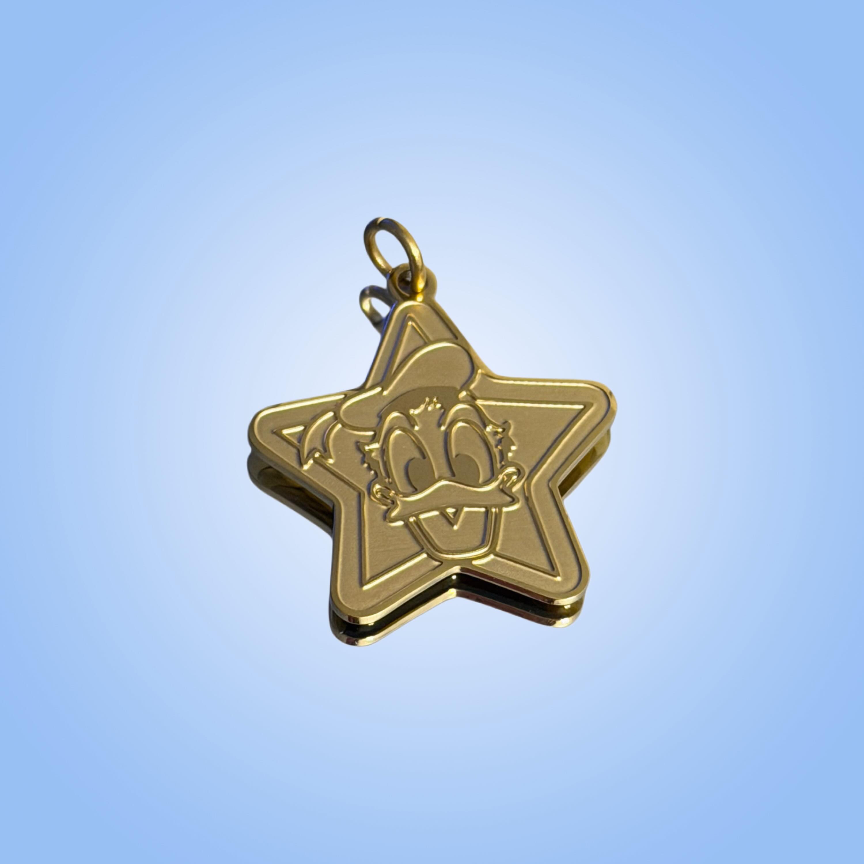 Mr. Duck Star Charm